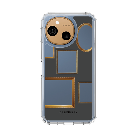 スリムプロテクションケース［ Photo Frames - Gray ］