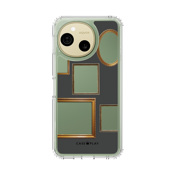 スリムプロテクションケース［ Photo Frames - Gray ］