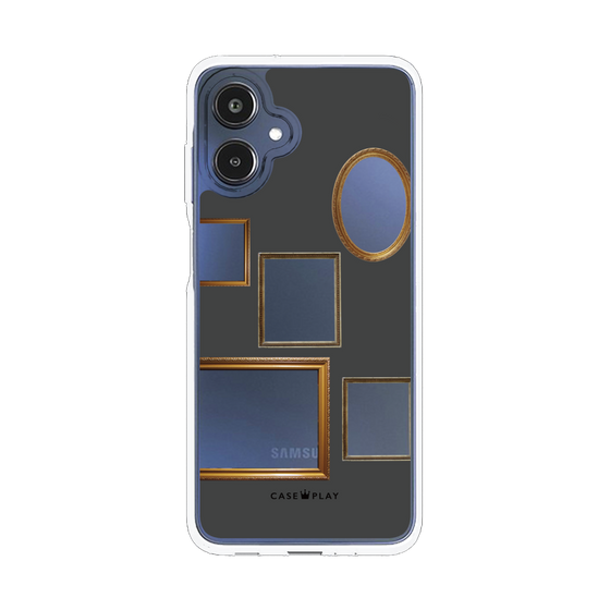 スリムプロテクションケース［ Photo Frames - Gray ］