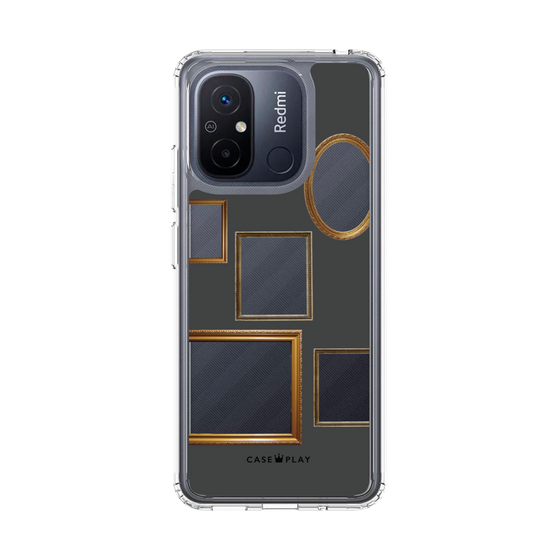 スリムプロテクションケース［ Photo Frames - Gray ］