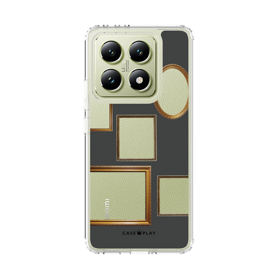 スリムプロテクションケース［ Photo Frames - Gray ］