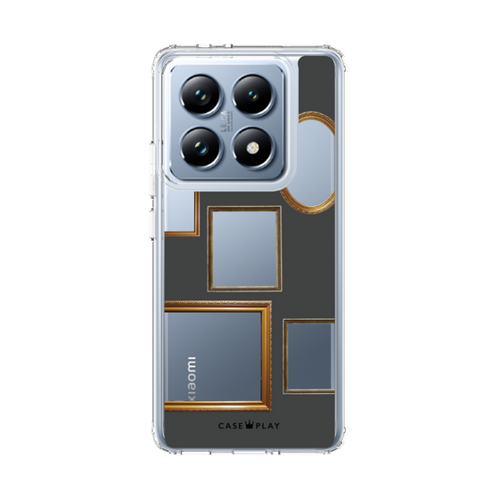 スリムプロテクションケース［ Photo Frames - Gray ］