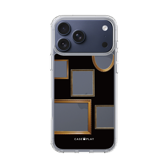 スリムプロテクションケース［ Photo Frames - Black ］