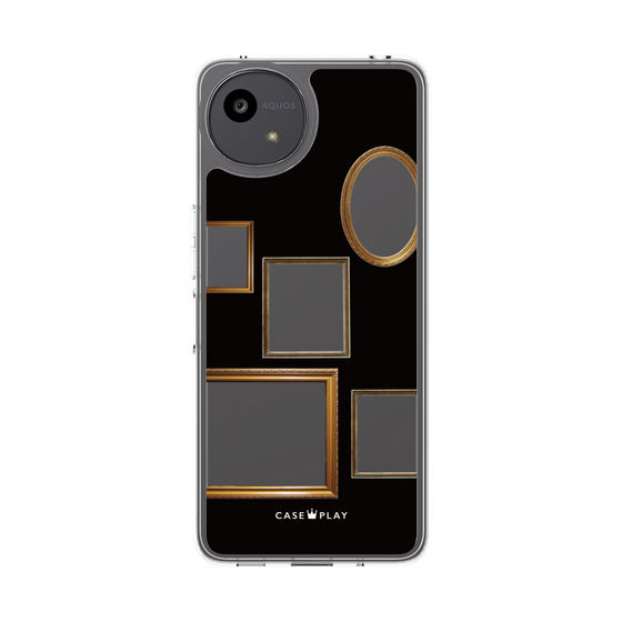 スリムプロテクションケース［ Photo Frames - Black ］