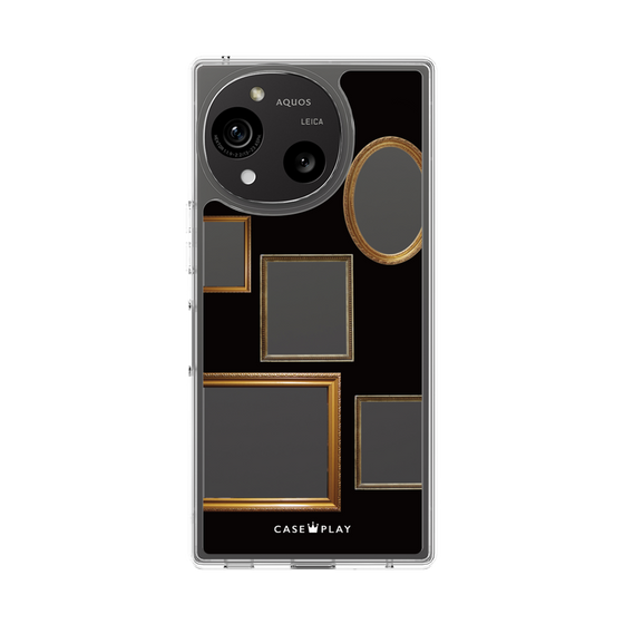 スリムプロテクションケース［ Photo Frames - Black ］