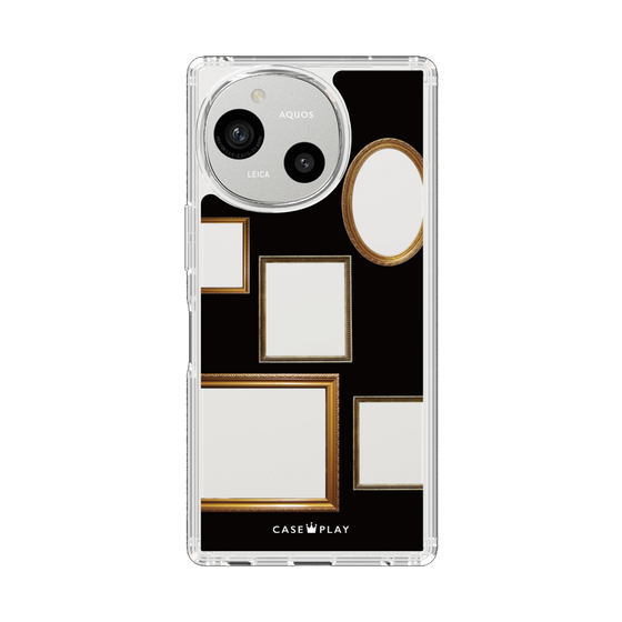 スリムプロテクションケース［ Photo Frames - Black ］