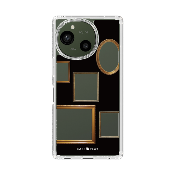 スリムプロテクションケース［ Photo Frames - Black ］