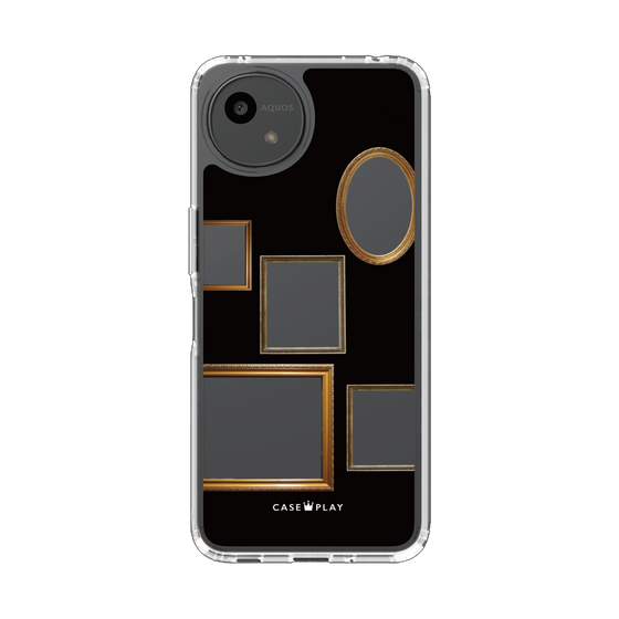 スリムプロテクションケース［ Photo Frames - Black ］