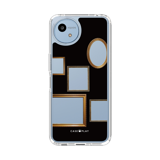 スリムプロテクションケース［ Photo Frames - Black ］