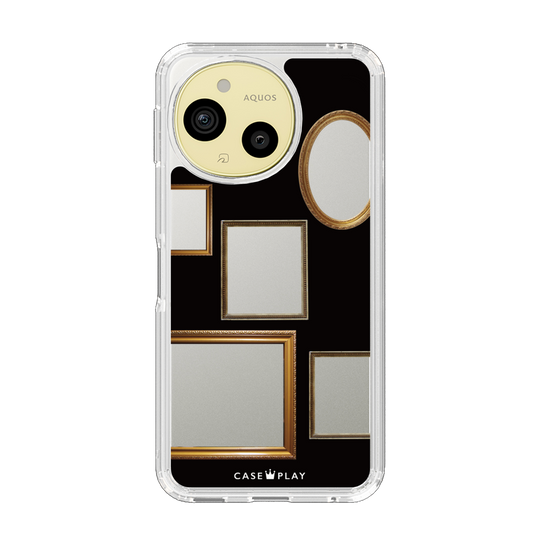 スリムプロテクションケース［ Photo Frames - Black ］