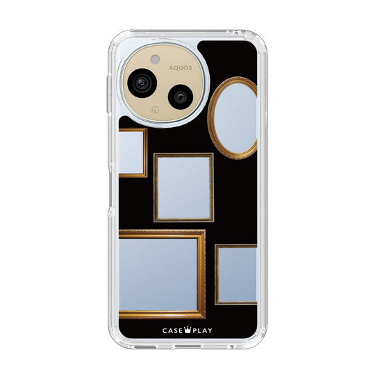 スリムプロテクションケース［ Photo Frames - Black ］