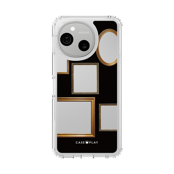 スリムプロテクションケース［ Photo Frames - Black ］