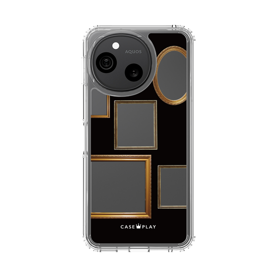 スリムプロテクションケース［ Photo Frames - Black ］