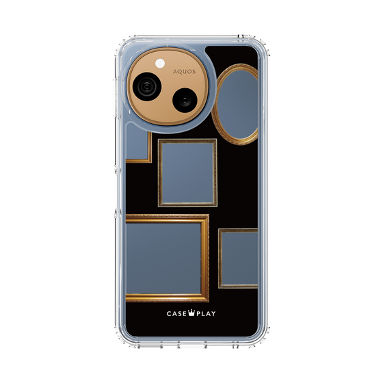 スリムプロテクションケース［ Photo Frames - Black ］