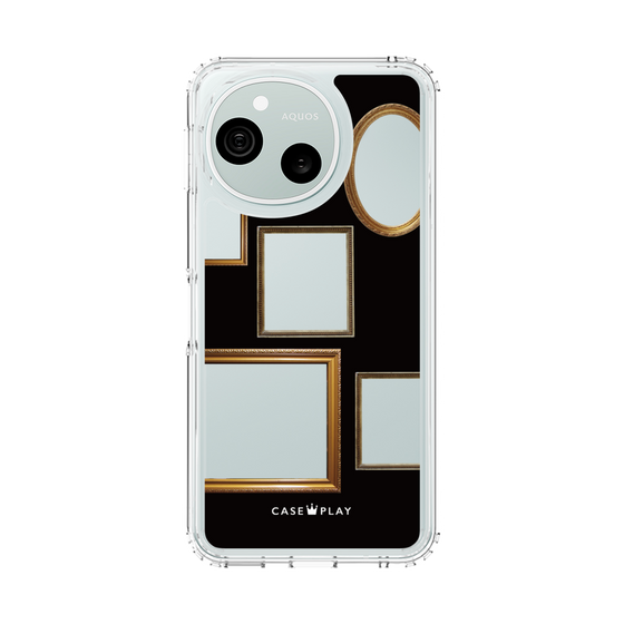 スリムプロテクションケース［ Photo Frames - Black ］