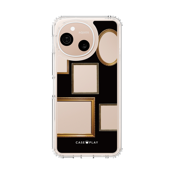 スリムプロテクションケース［ Photo Frames - Black ］