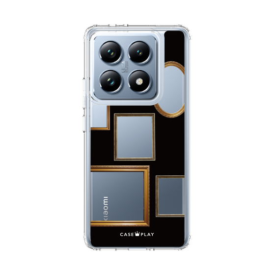 スリムプロテクションケース［ Photo Frames - Black ］
