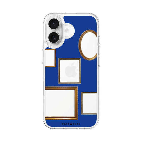 スリムプロテクションケース［ Photo Frames - Blue ］