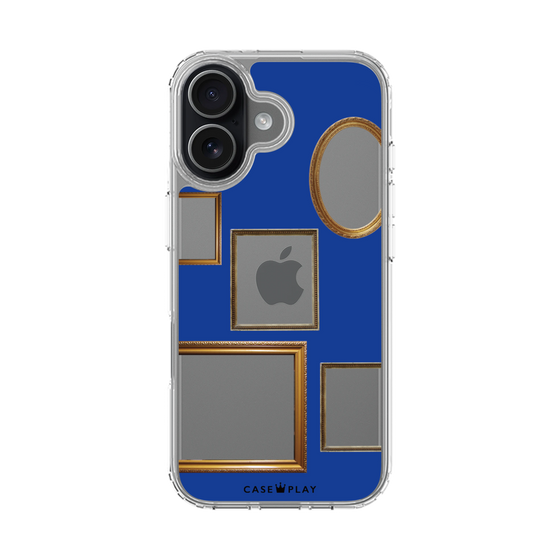 スリムプロテクションケース［ Photo Frames - Blue ］