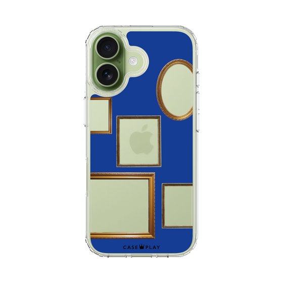 スリムプロテクションケース［ Photo Frames - Blue ］