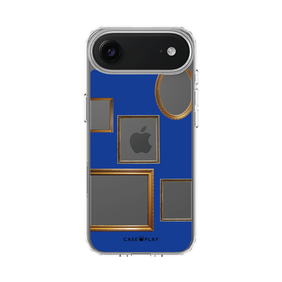 スリムプロテクションケース［ Photo Frames - Blue ］