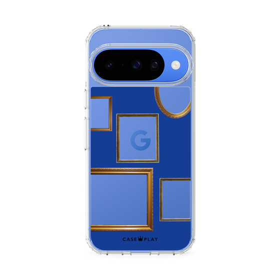 スリムプロテクションケース［ Photo Frames - Blue ］