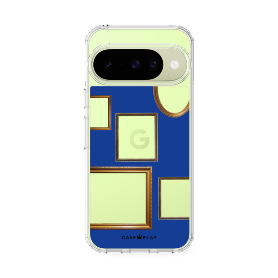 スリムプロテクションケース［ Photo Frames - Blue ］