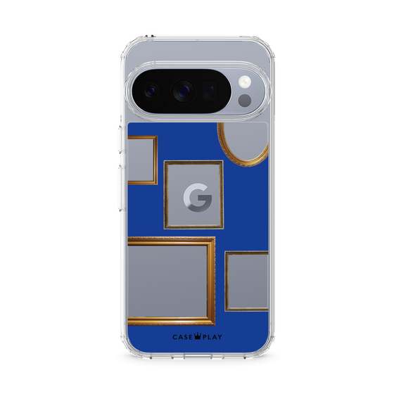 スリムプロテクションケース［ Photo Frames - Blue ］