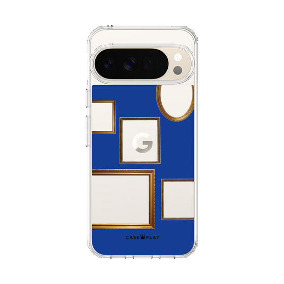 スリムプロテクションケース［ Photo Frames - Blue ］