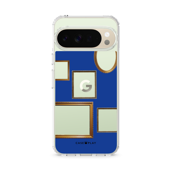 スリムプロテクションケース［ Photo Frames - Blue ］