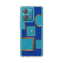 スリムプロテクションケース［ Photo Frames - Blue ］