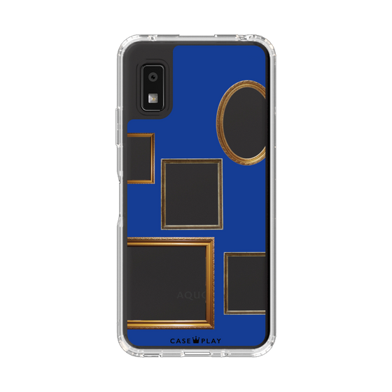 スリムプロテクションケース［ Photo Frames - Blue ］