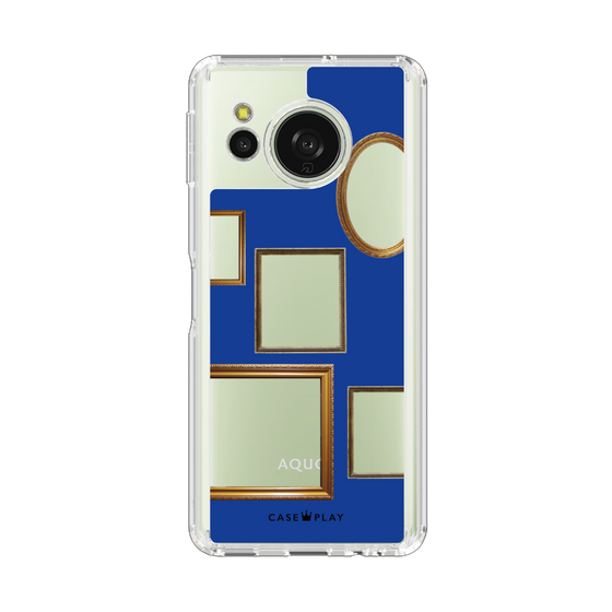 スリムプロテクションケース［ Photo Frames - Blue ］
