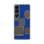 スリムプロテクションケース［ Photo Frames - Blue ］