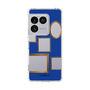 スリムプロテクションケース［ Photo Frames - Blue ］
