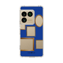 スリムプロテクションケース［ Photo Frames - Blue ］