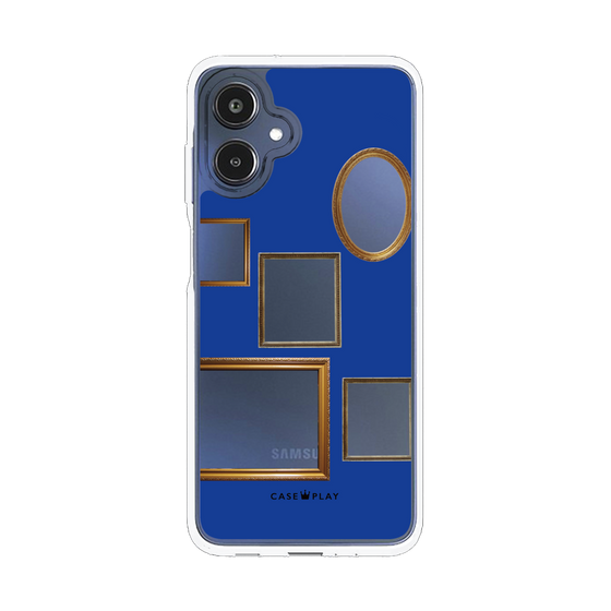 スリムプロテクションケース［ Photo Frames - Blue ］