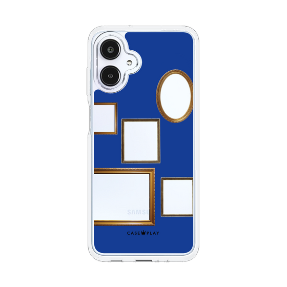 スリムプロテクションケース［ Photo Frames - Blue ］