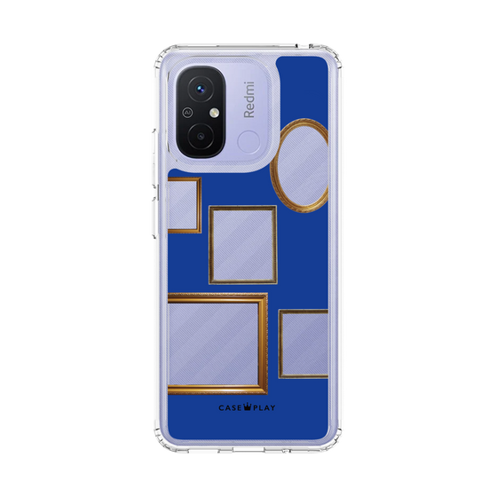 スリムプロテクションケース［ Photo Frames - Blue ］