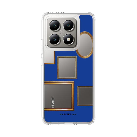 スリムプロテクションケース［ Photo Frames - Blue ］