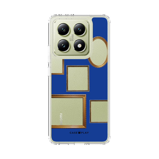 スリムプロテクションケース［ Photo Frames - Blue ］