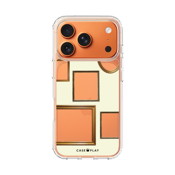 スリムプロテクションケース［ Photo Frames - Ivory ］