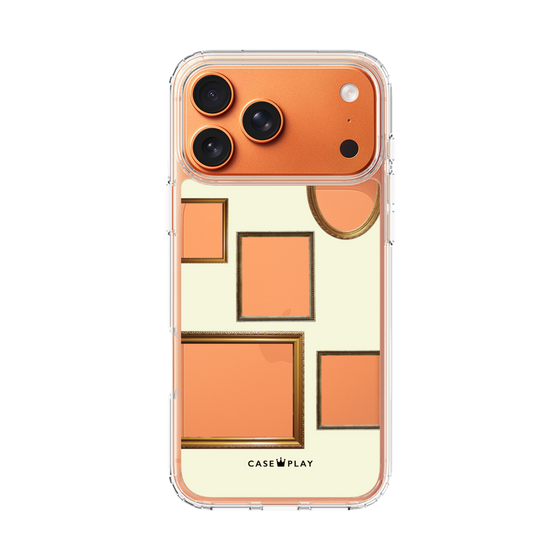 スリムプロテクションケース［ Photo Frames - Ivory ］