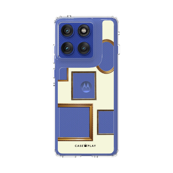 スリムプロテクションケース［ Photo Frames - Ivory ］