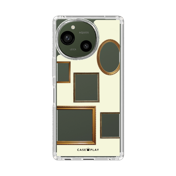 スリムプロテクションケース［ Photo Frames - Ivory ］