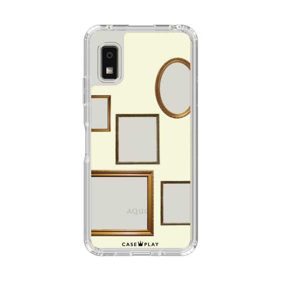 スリムプロテクションケース［ Photo Frames - Ivory ］