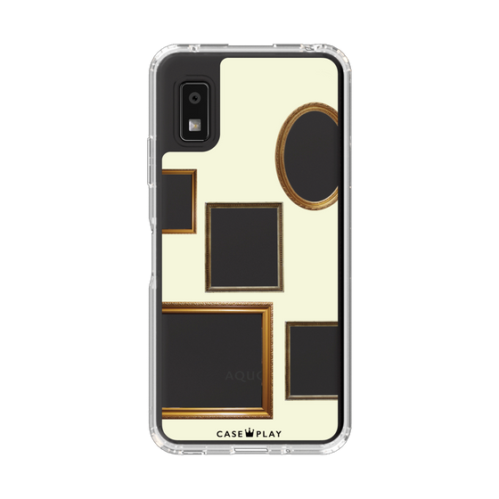 スリムプロテクションケース［ Photo Frames - Ivory ］