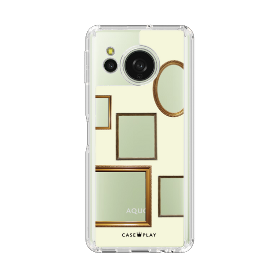 スリムプロテクションケース［ Photo Frames - Ivory ］