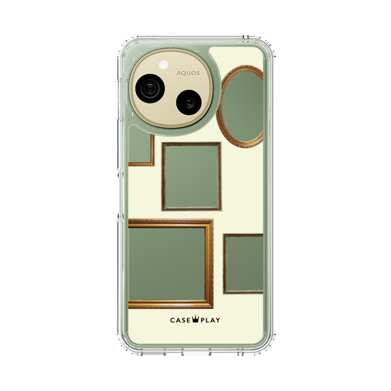 スリムプロテクションケース［ Photo Frames - Ivory ］