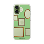 スリムプロテクションケース［ Photo Frames - Light Green ］